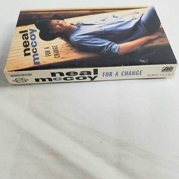 Neal McCoy – For a Change Cassette Single 1995 Atlantic Records Country - Picture 3 of 3